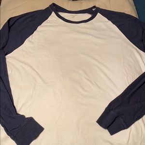 J Crew Baseball Tee